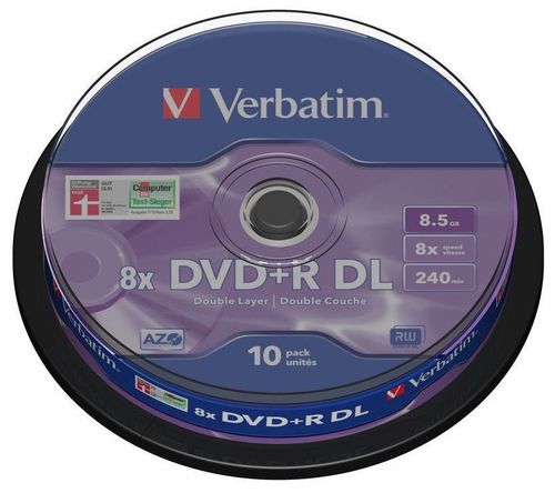 DVD+R DL VERBATIM DOBLE CAPA