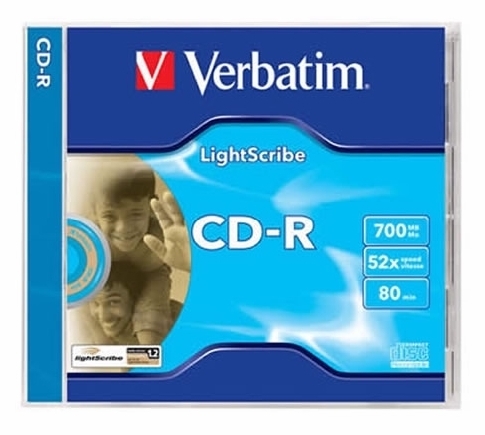CD-R VIRGEN VERBATIM 43536﻿ LIGHTSCRIBE