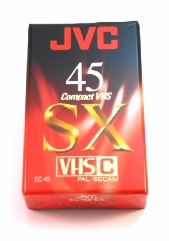 CINTA VHS-C JVC. EC 45 SX