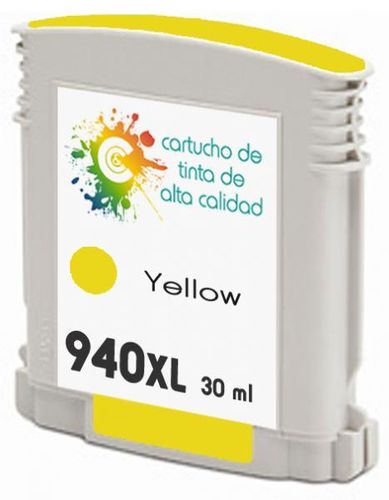 CARTUCHO CC. TINTA HP 940XL, C4909A, AMARILLO