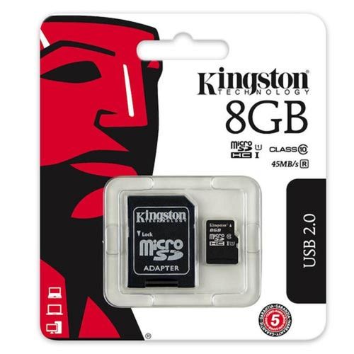 TARJETA MICRO-SD KINGSTON SDC10G2/8GB