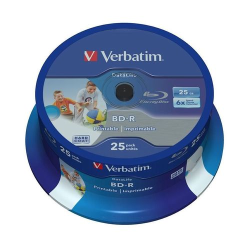 BLU-RAY VERBATIM 43811, 25 GB. 6X, x25 U.