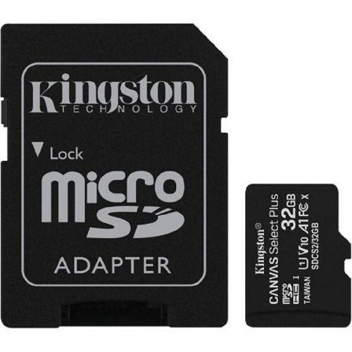 TARJETA MICROSD HC 32GB + ADAPTADOR KINGSTON